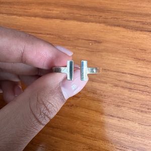Tiffany T Ring in silver